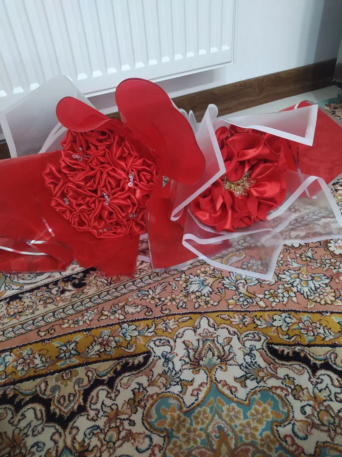 دسته گل مصنوعی|گل مصنوعی|نائین, |دیوار