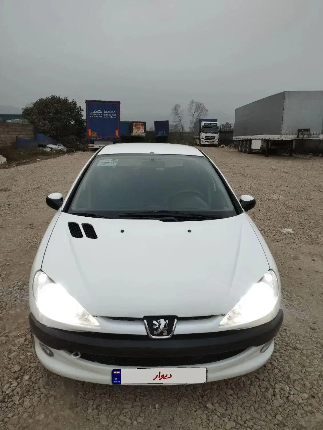 پژو ۲۰۶مدل ۸۸تیپ ۲|خودرو سواری و وانت|آستارا, |دیوار