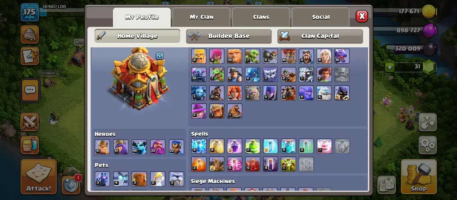 اکانت کلش گاد|کنسول، بازی ویدئویی و آنلاین|رباطکریم, رباطکریم|دیوار