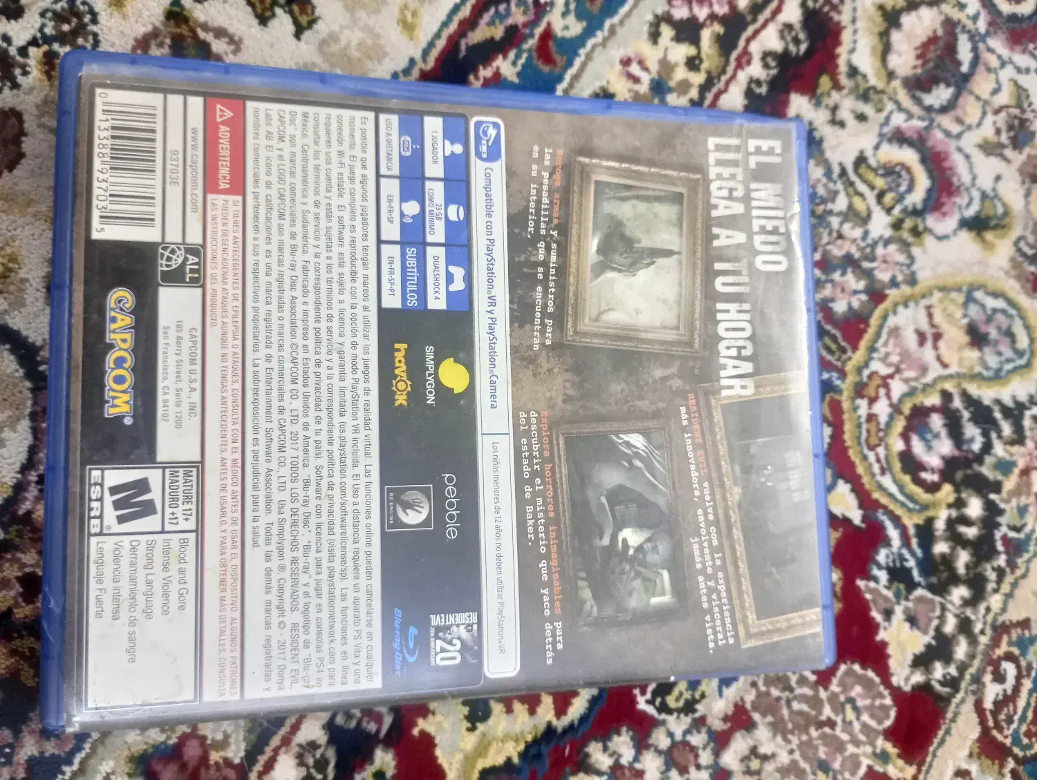 سیدی resident evil 7|کنسول، بازی ویدئویی و آنلاین|تهران, منیریه|دیوار