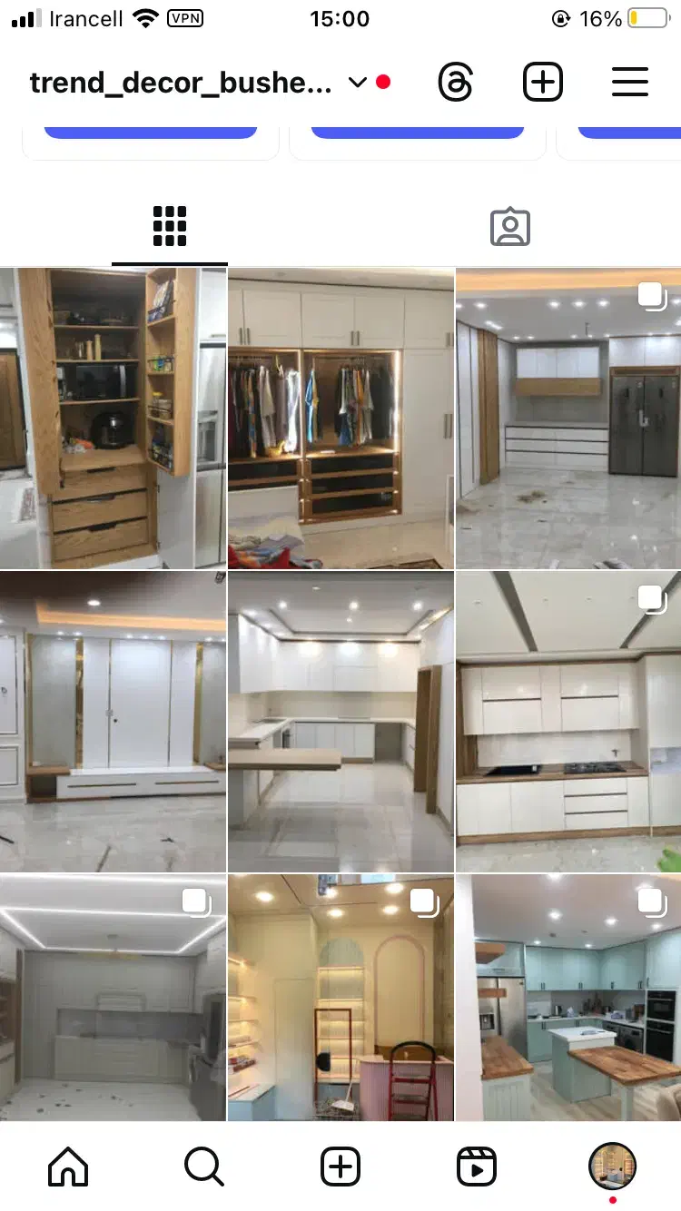 نصاب و طراح کابینت کمد دیواری|خدمات پیشه و مهارت|بوشهر, |دیوار