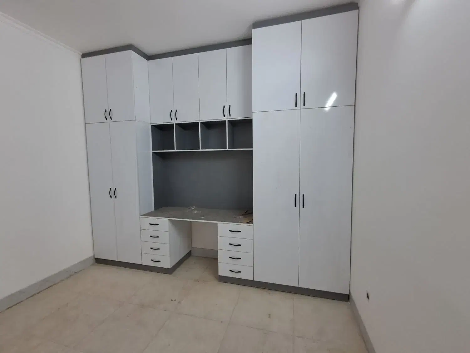 کابینت کمد دیواری درب چوبی|جاکفشی، کمد، دراور|حمیدیا, |دیوار