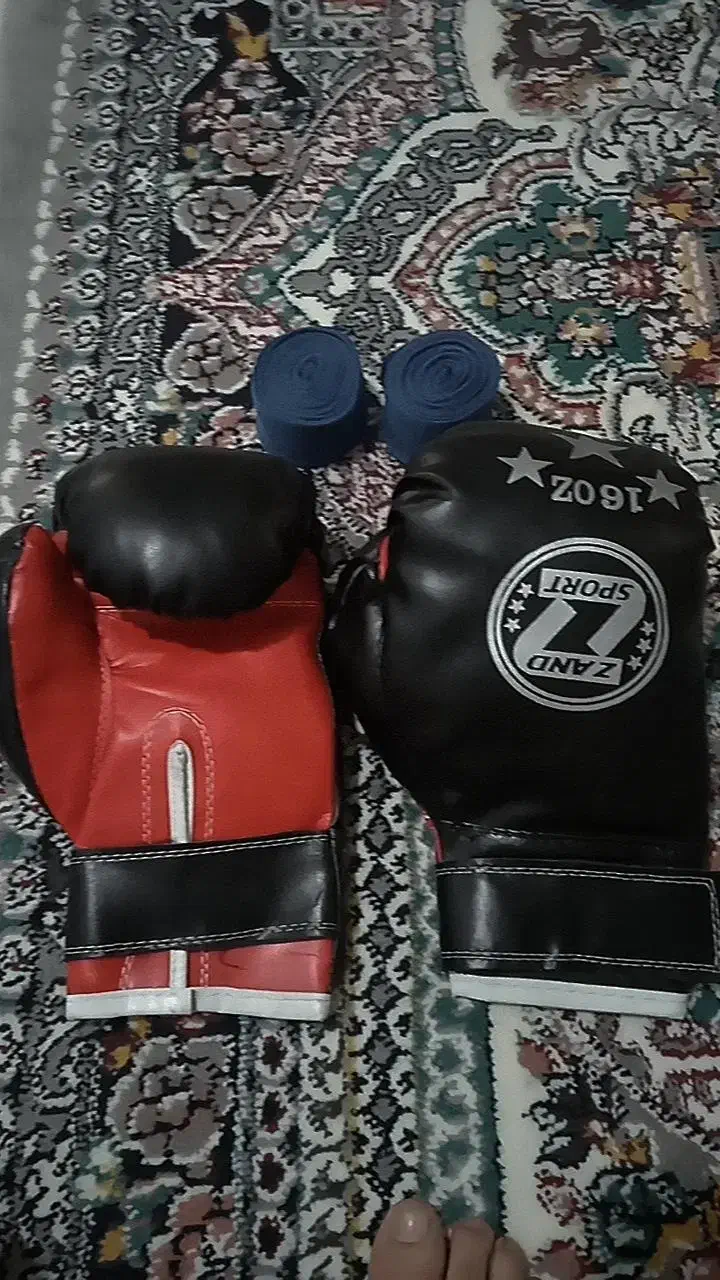 دستکش بوکس و ووشو نو|تجهیزات ورزشی|ایذه, |دیوار