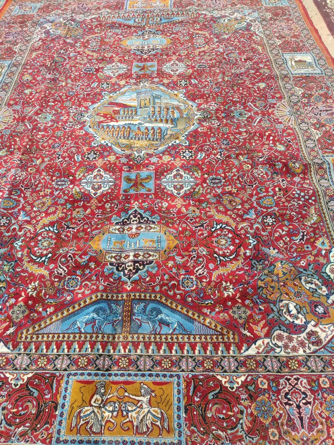 40تخته فرش دست دوم در حد نو|فرش|شیراز, شهرک مهدیآباد|دیوار