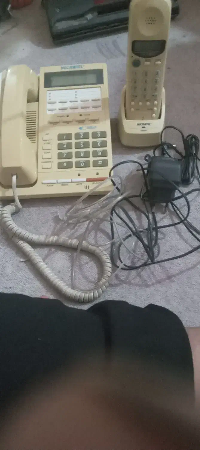 تلفن خانگی باهمیه ی وسایل . سیدی|تلفن رومیزی|اهواز, شهرک پیام|دیوار