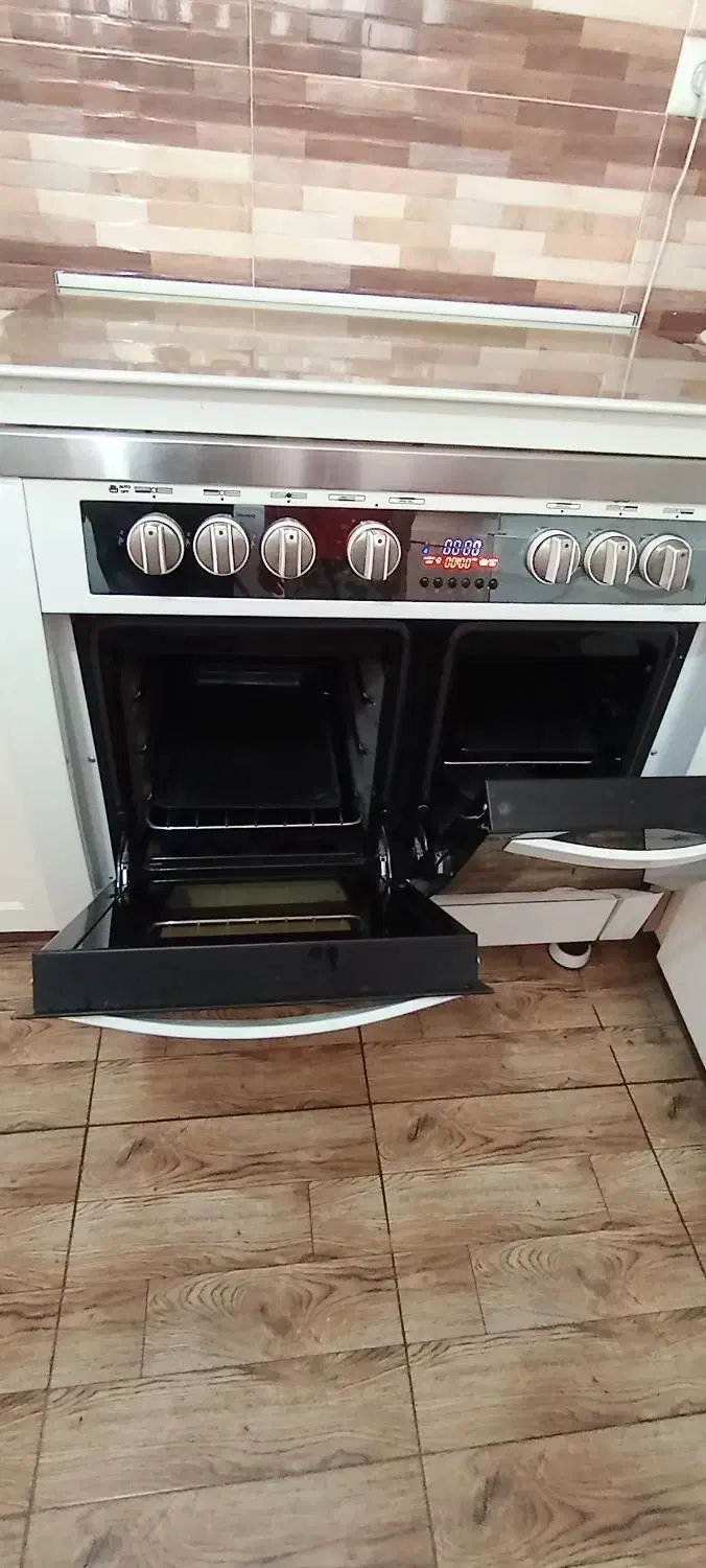 اجاق گاز دو فر دودرب بیشل تایوانی|اجاق گاز و لوازم برقی پختوپز|خوی, |دیوار