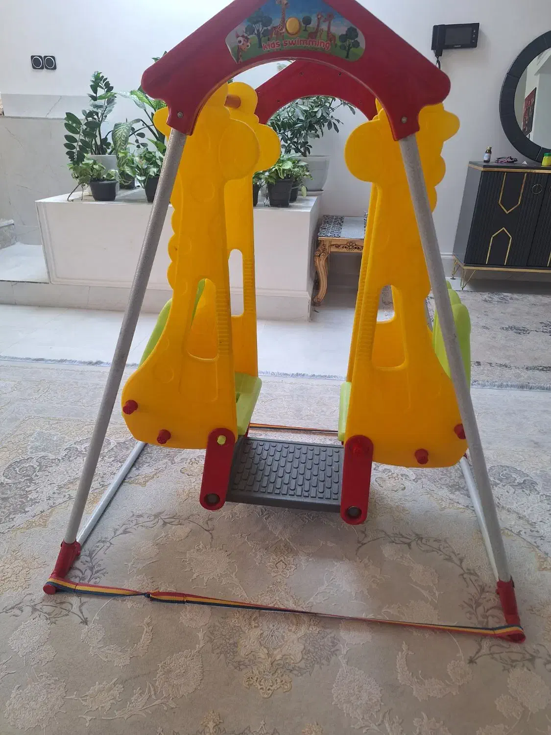 تاب دونفره و سر سره ۵پله|اسباببازی بچه|فسا, |دیوار