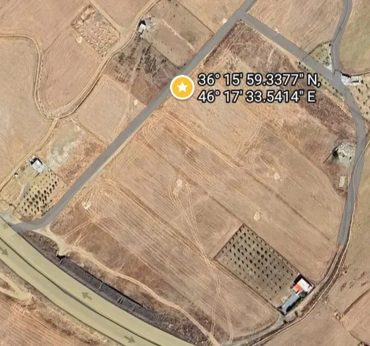 فروش 1000 متر زمین کشاورزی سنددار جهت خانه باغ|فروش زمین و ملک کلنگی|سقز, |دیوار