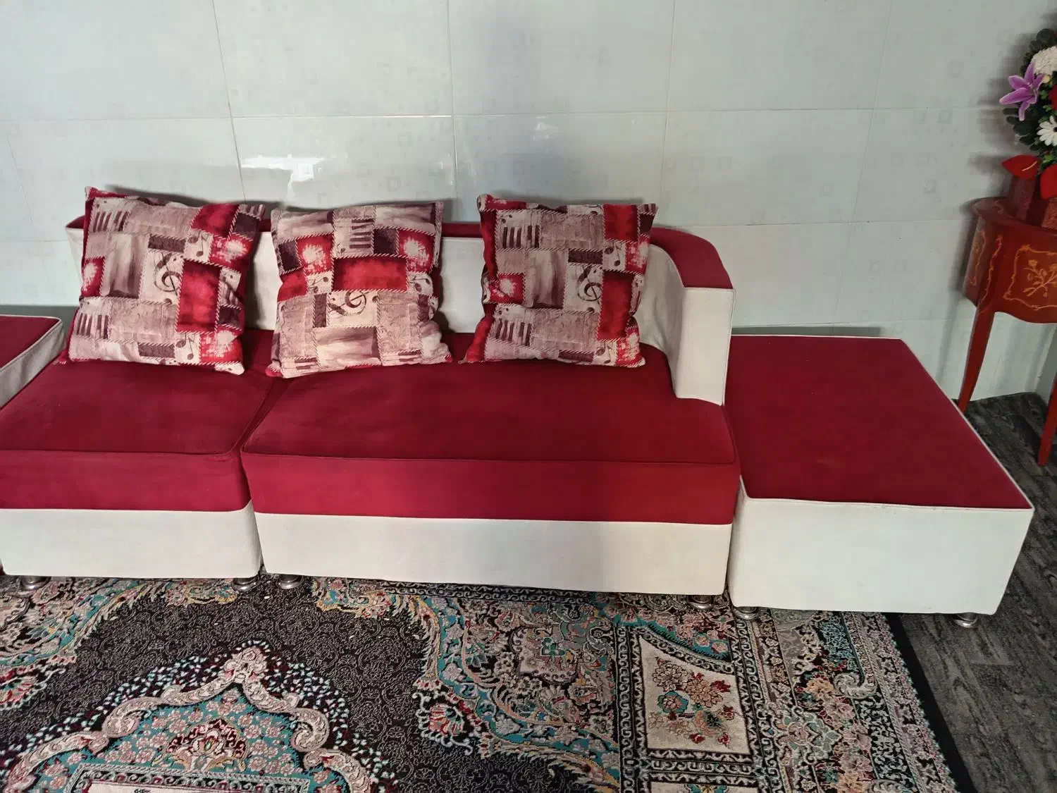 مبل راحتی 7 نفره|مبلمان خانگی و میز عسلی|اسفراین, |دیوار