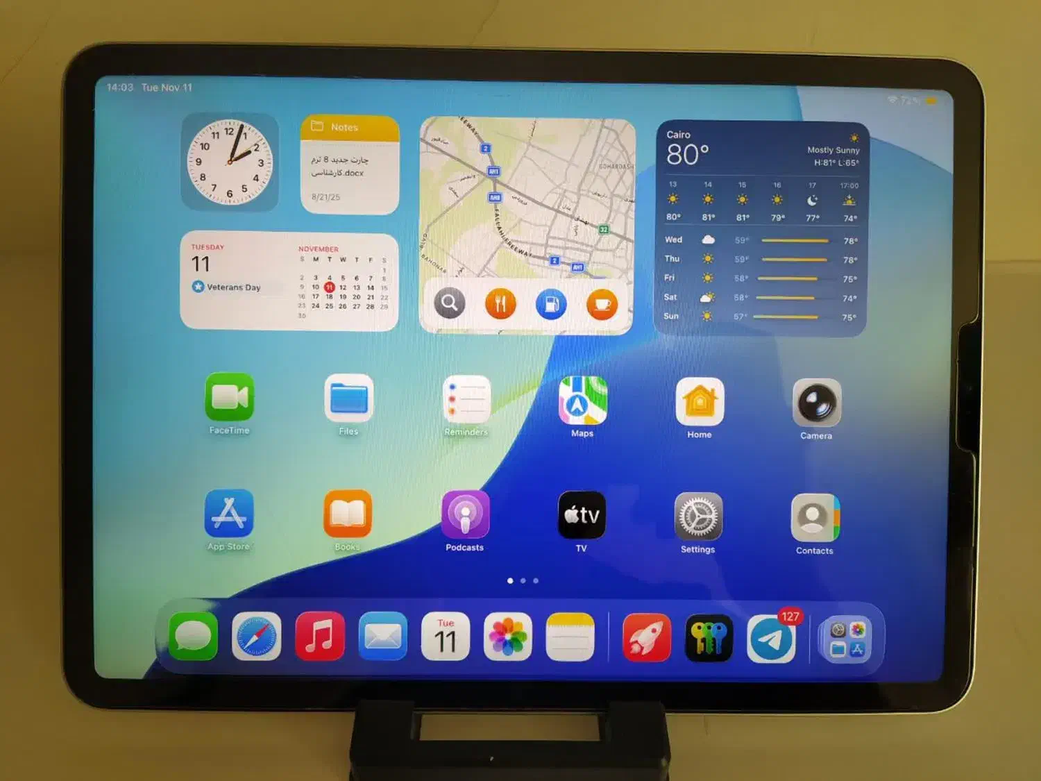 آیپد پرو iPad pro 2022 Wi-Fi|تبلت|کرج, حصارک پایین|دیوار