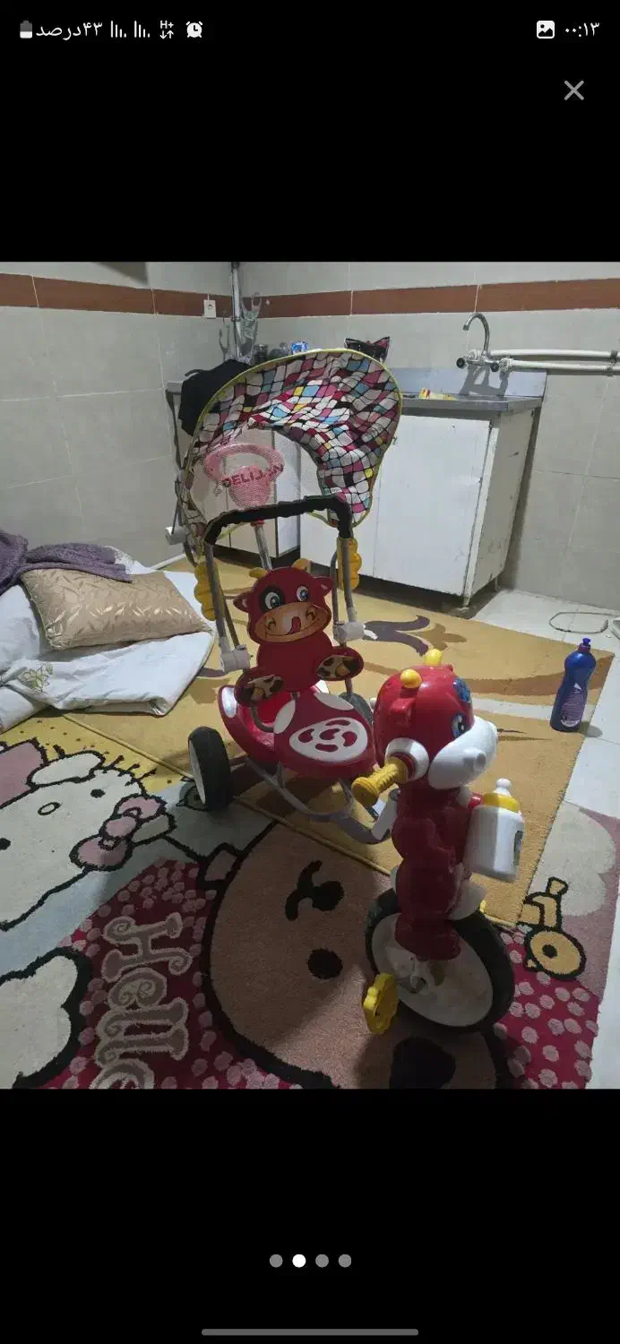 سه چرخه نونو|دوچرخه، اسکیت، اسکوتر|کرج, کلاک نو|دیوار