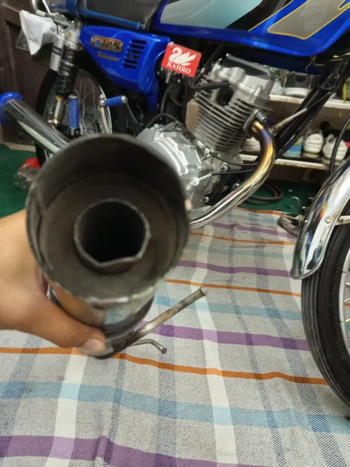 منبع اگزوز هاوارد رنجروری|قطعات یدکی و لوازم جانبی|اندیشه, شهرک مریم|دیوار