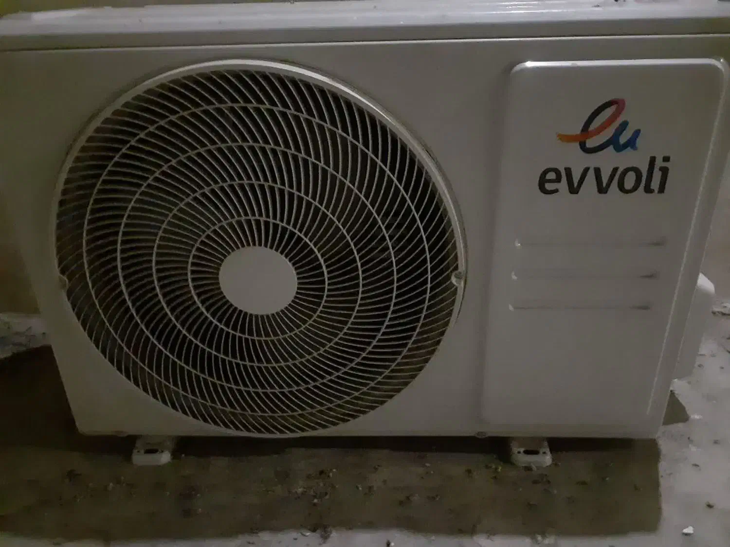کولر گازی ایوولی ۱۲ هزار اینورتر در حد نو|کولر گازی و فنکوئل|مشهد, یوسفیه (شهرک غرب)|دیوار