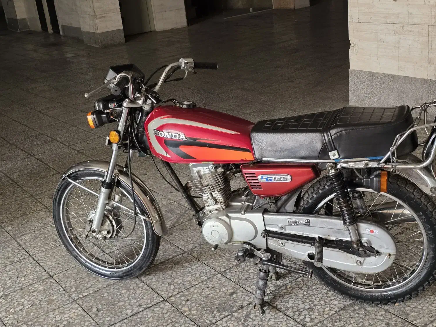 هوندا ۱۲۵ درحد مدل ۸۶|موتورسیکلت|تهران, شادآباد|دیوار