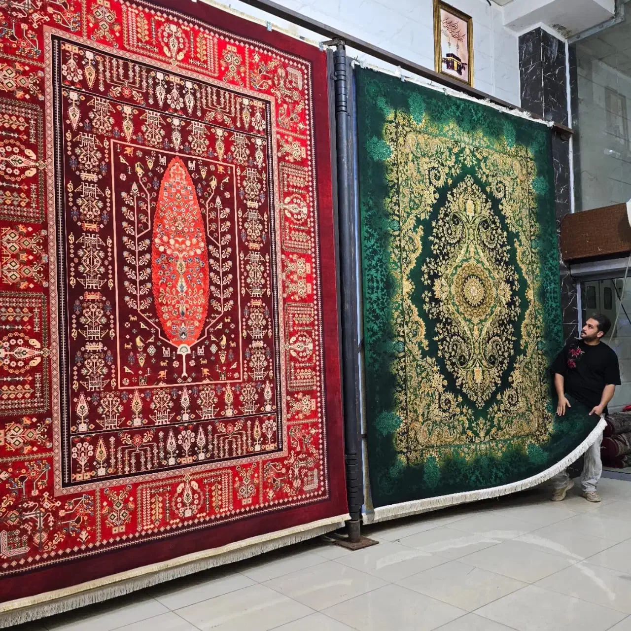 فرش با دوام با لطافت&|فرش|دزفول, |دیوار