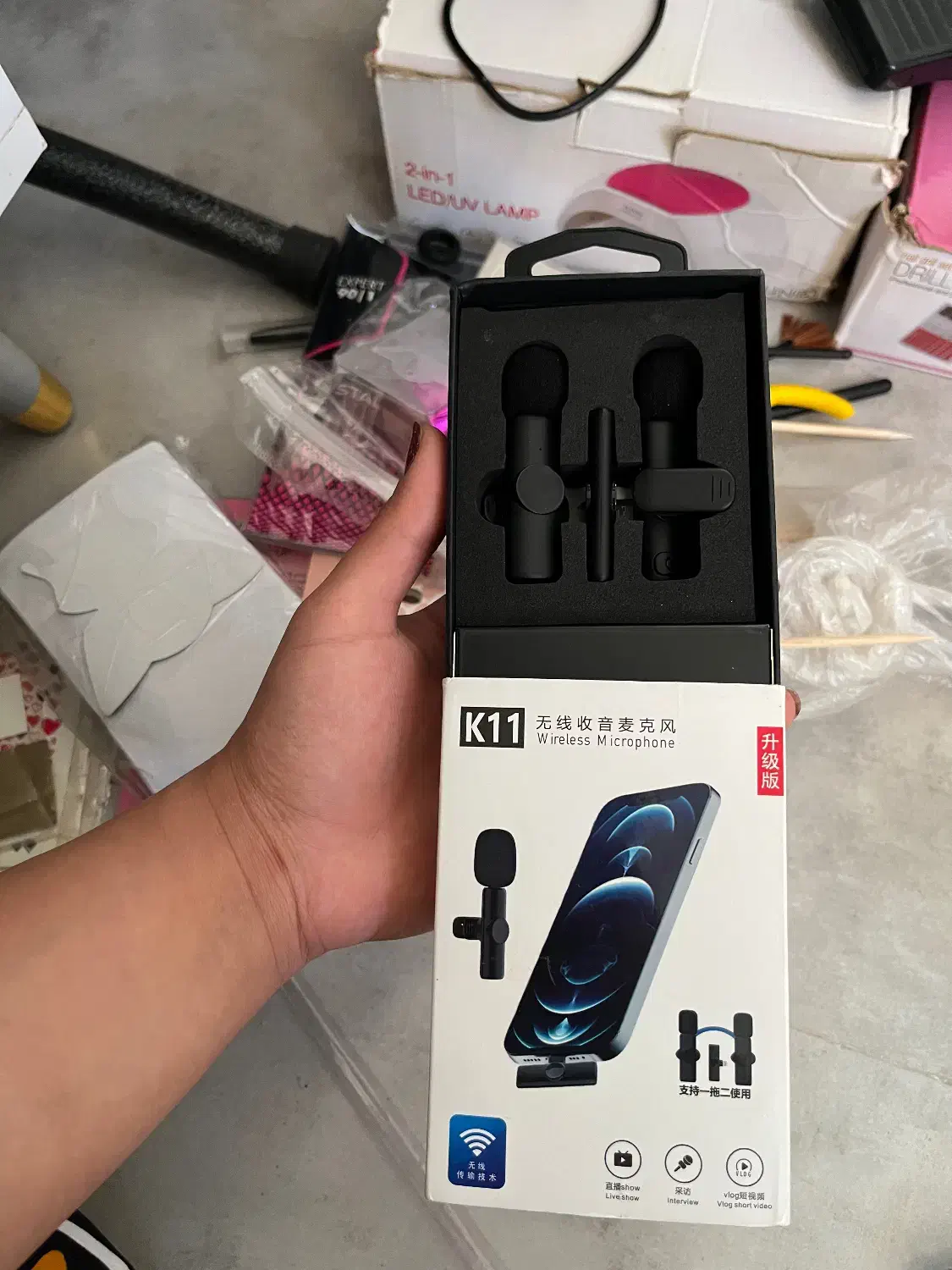 میکروفن یقه ای|صوتی و تصویری|رشت, پل تالشان|دیوار