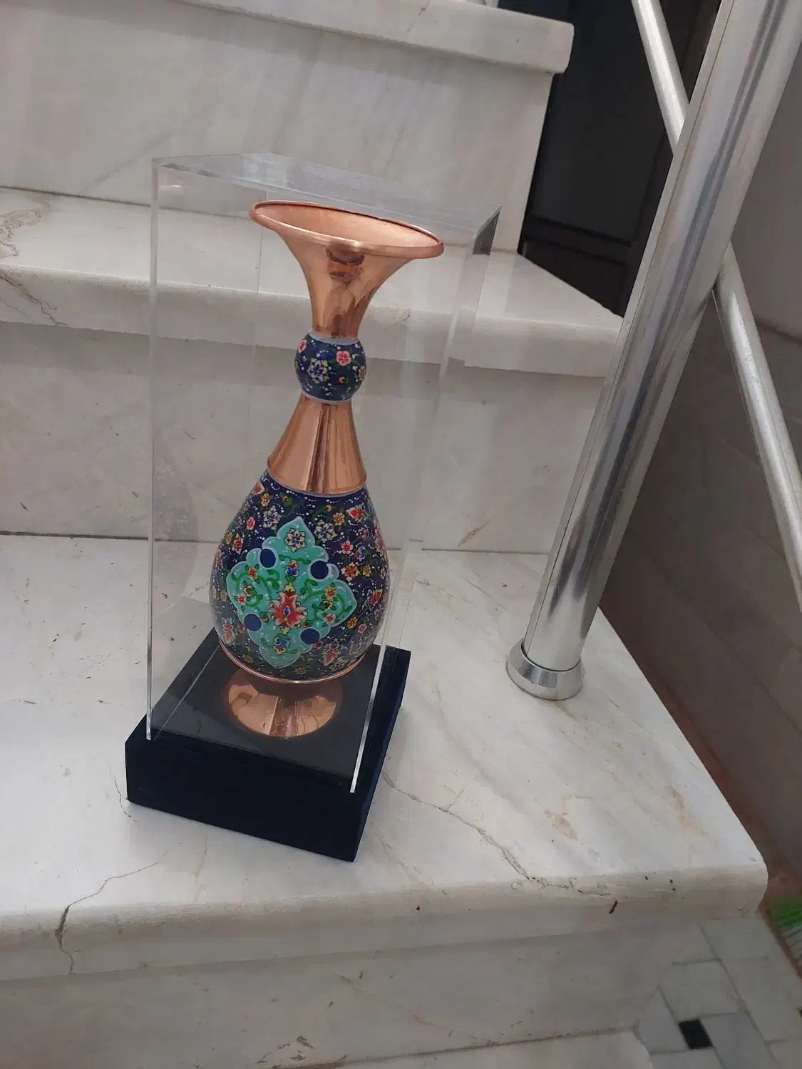 جام فیروزه بسیار زیبا و شیک|صنایع دستی و سایر لوازم تزئینی|قم, انصار‌الحسین|دیوار