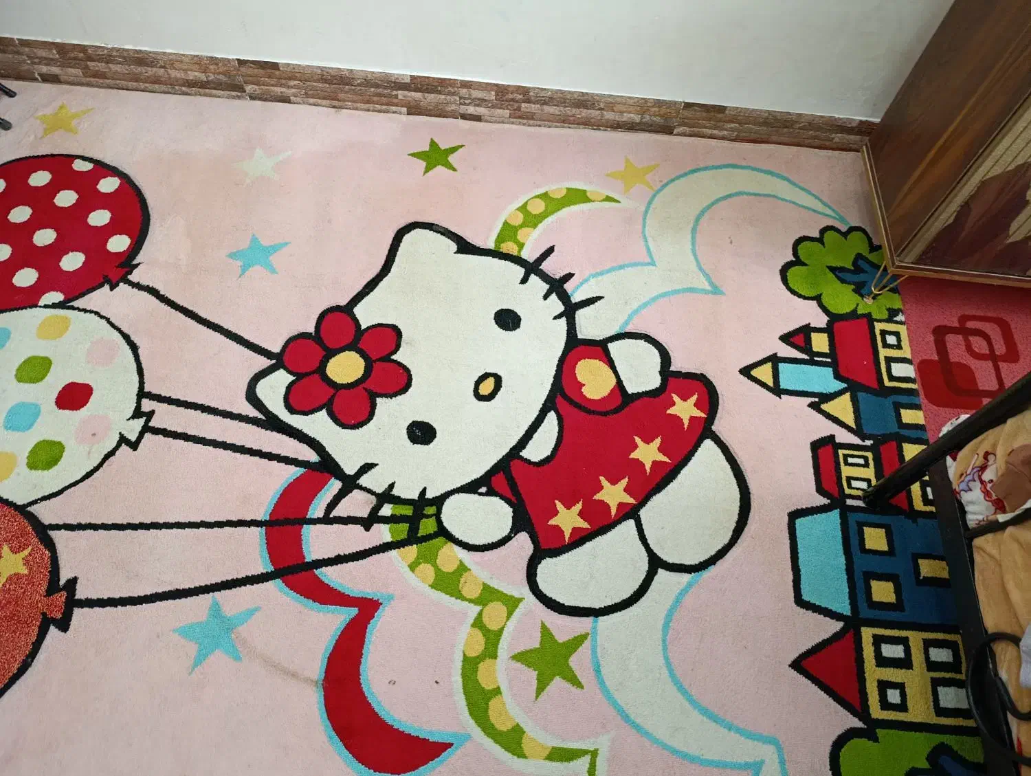 گلیم بچه گونه|گلیم، جاجیم، گبه|چرام, |دیوار