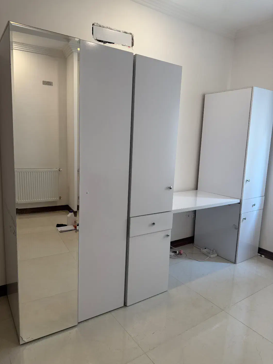 کمد پک کامل سفید فوری|جاکفشی، کمد، دراور|بابل, |دیوار