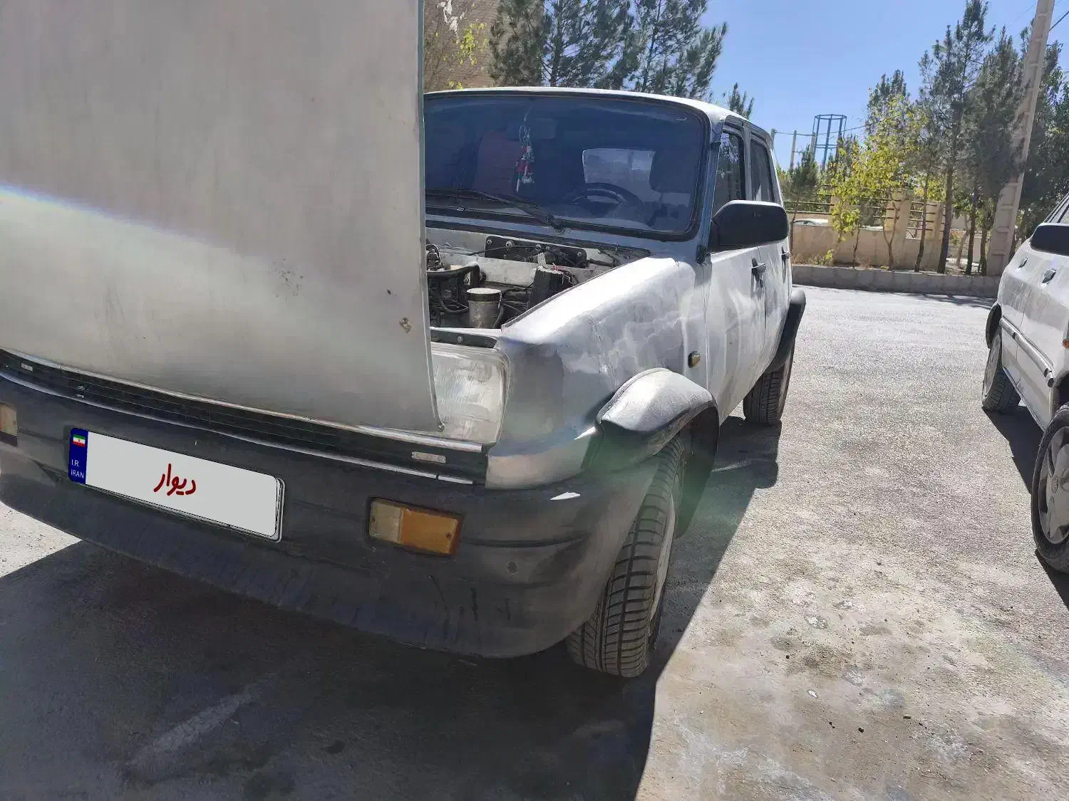 رنو پی کی مدل ۸۴ انژکتور بدون رنگ شاسی سالم|خودرو سواری و وانت|بروجن, |دیوار