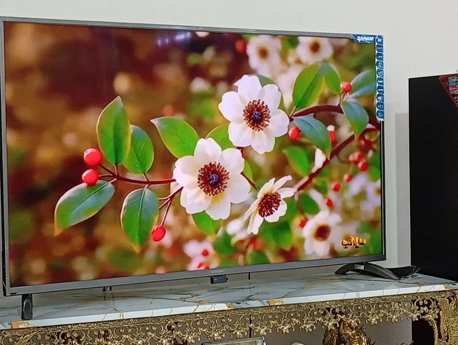 تلویزیون صنام باتصویر روشن ۵۵ اینچ سالم|تلویزیون و پروژکتور|همدان, |دیوار