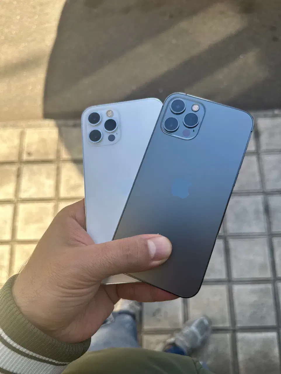 آیفون ۱۲پرو تک سیم هلس ۱۰۰ با چک و سفته|موبایل|رشت, خمیران زاهدان|دیوار