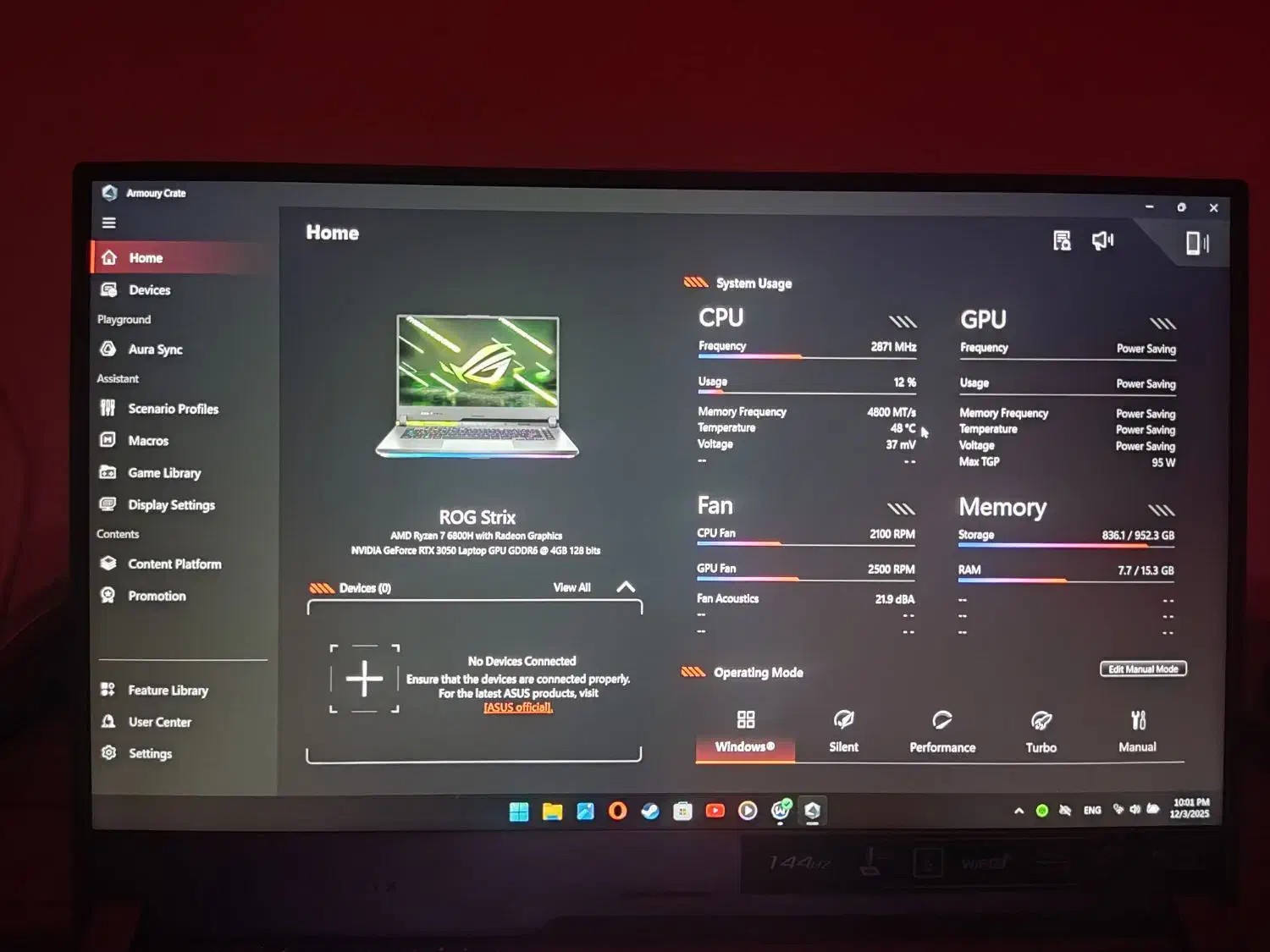 ROG STRIX G513RC فروش لپ تاپ گیمینگ|رایانه همراه|هادی شهر, |دیوار