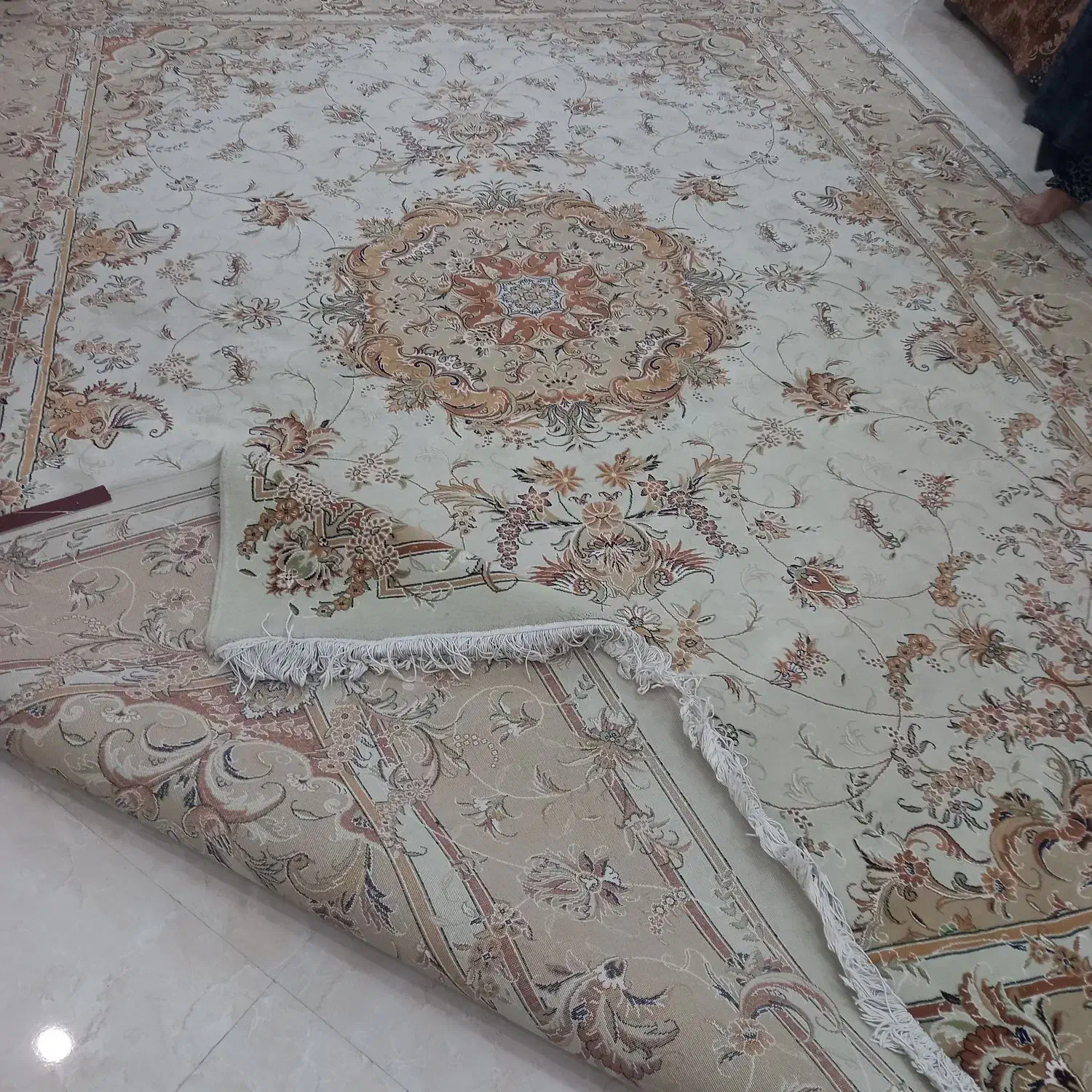 یه چفت فرش نگین مشهد ۵۰۰شونه بدون ایراد|فرش|قدس, شهر‌قدس|دیوار