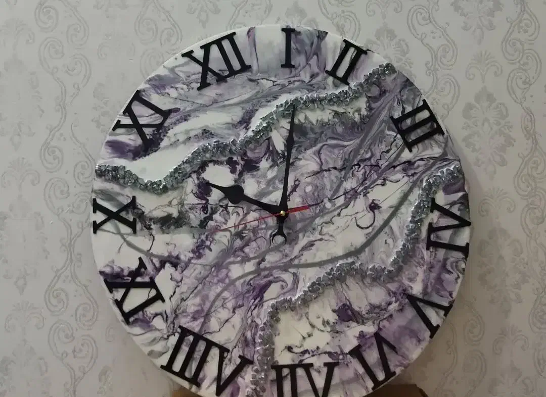 ساعت دیواری رزینی|ساعت دیواری و تزئینی|شهرکرد, |دیوار