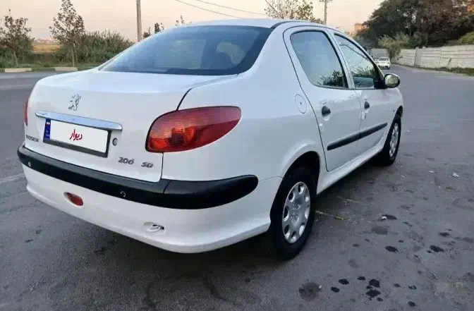 پژو 206 SDV8 / مدل 97 / 98 / اقساط / وام رو خودرو|خودرو سواری و وانت|تهران, نارمک|دیوار