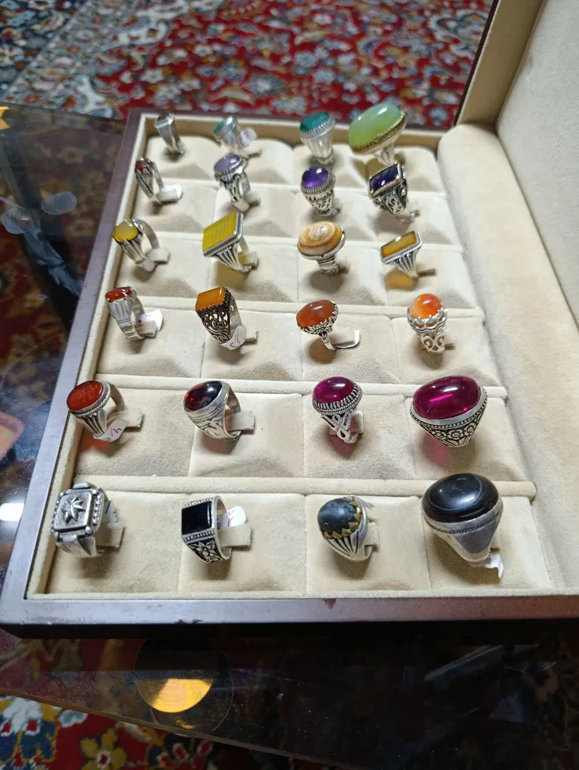 انگشتر نقره چند عدد موجود|جواهرات|چهاردانگه (تهران), |دیوار