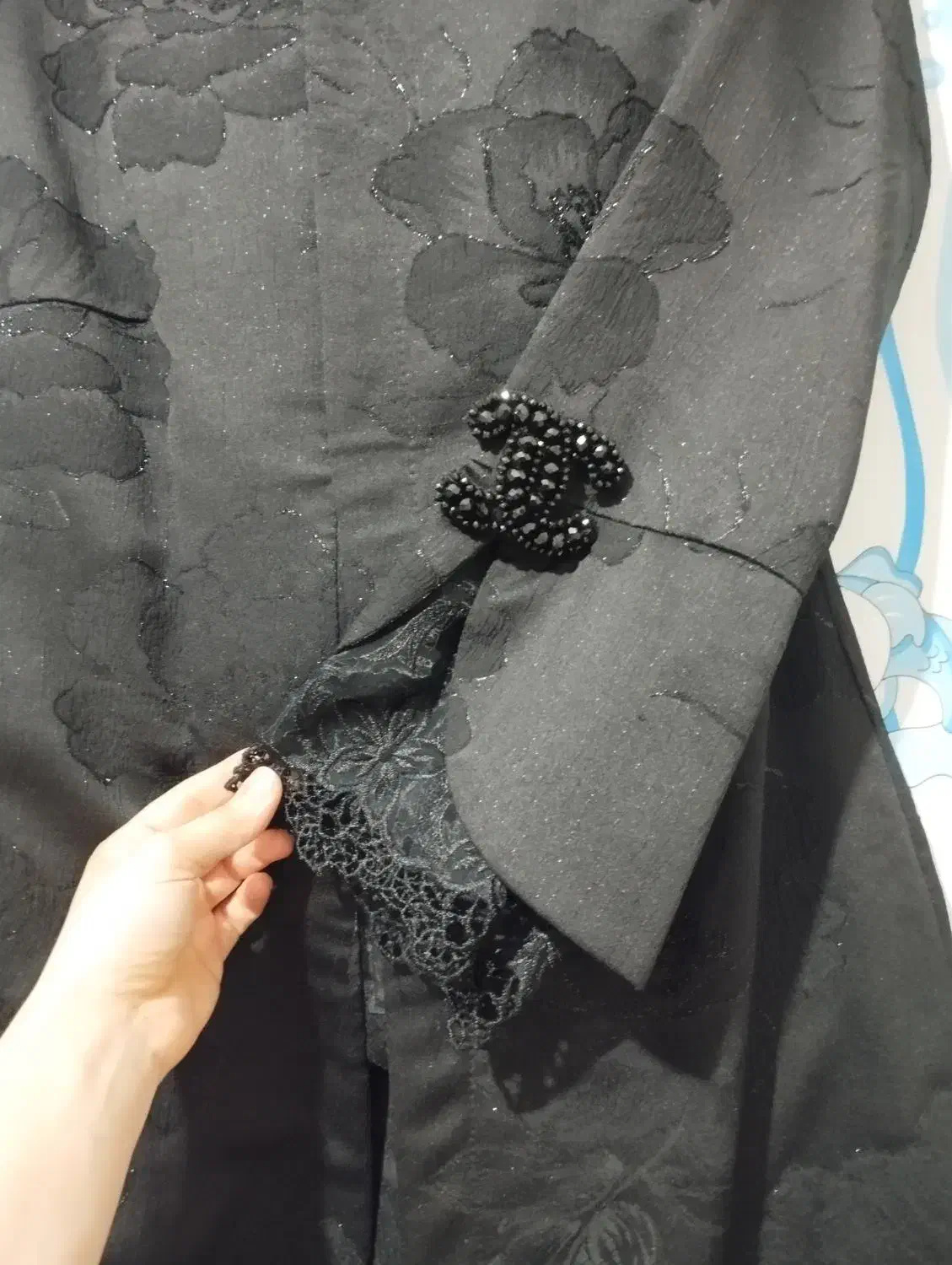 مانتو مجلسی ژاکارد 38 مانتو شلوار گاواردین|لباس|گلستان (تهران), |دیوار