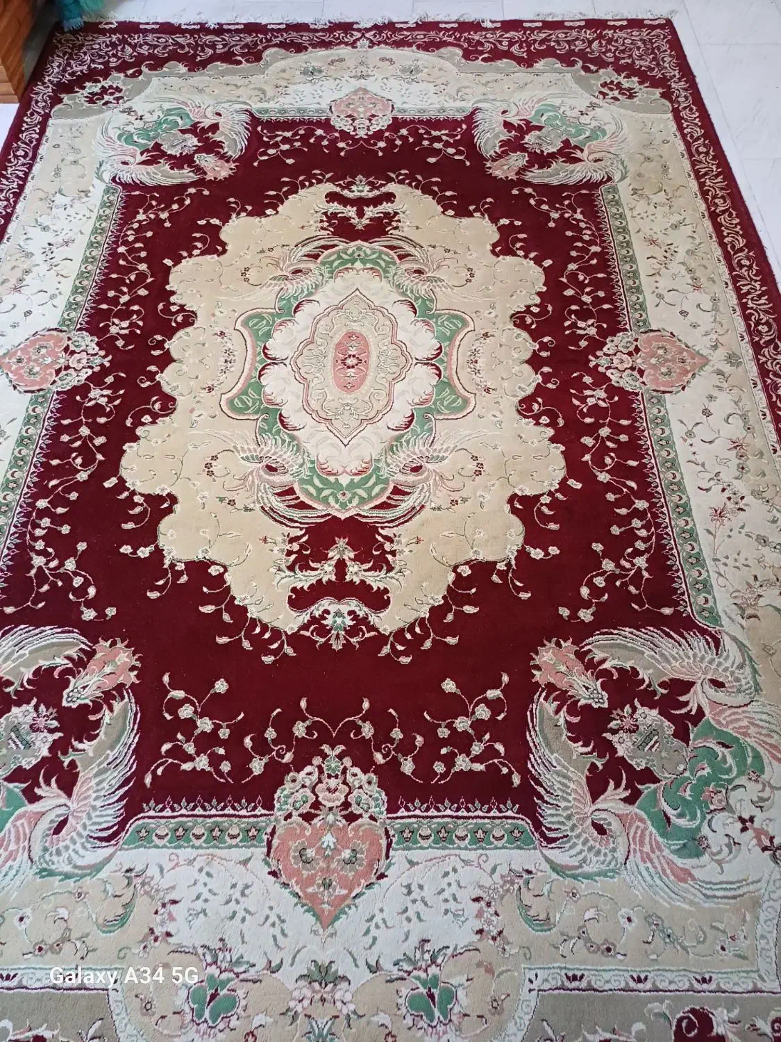 یک عدد فرش نه متری و شیش متری ۵۰۰۰۰۰۰۰|فرش|رشت, جانبازان|دیوار