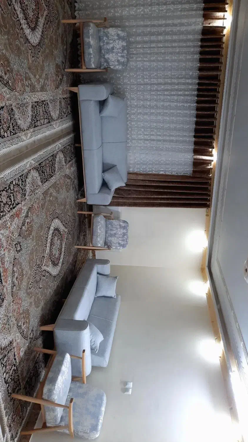 یه دست مبل 9 نفره نو بدون استفاده بفروش میرسد|مبلمان خانگی و میز عسلی|شیراز, شهرک گلستان شمالی|دیوار