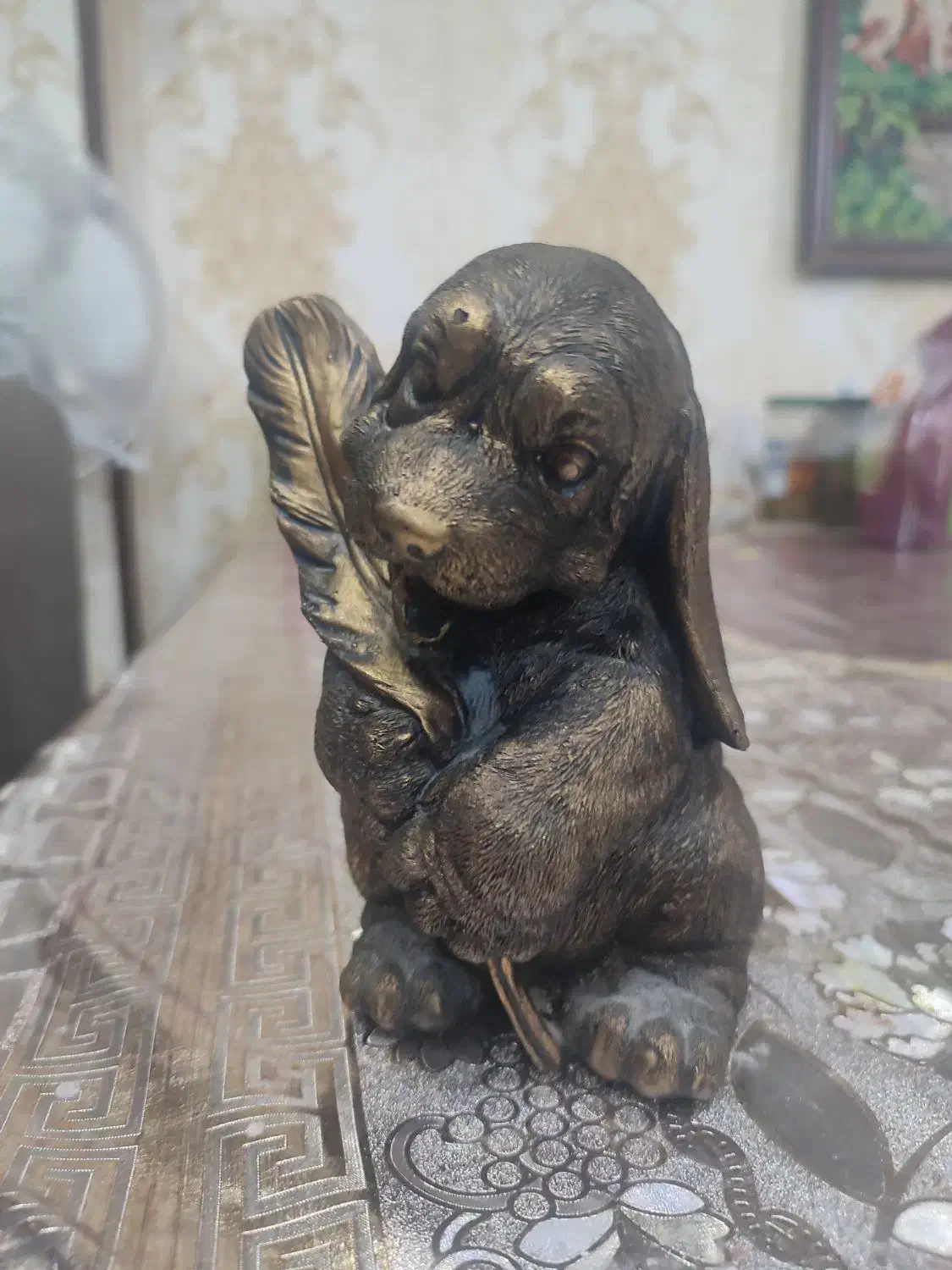 مجسمه توله سگ|مجسمه، تندیس، ماکت|آبادان, |دیوار