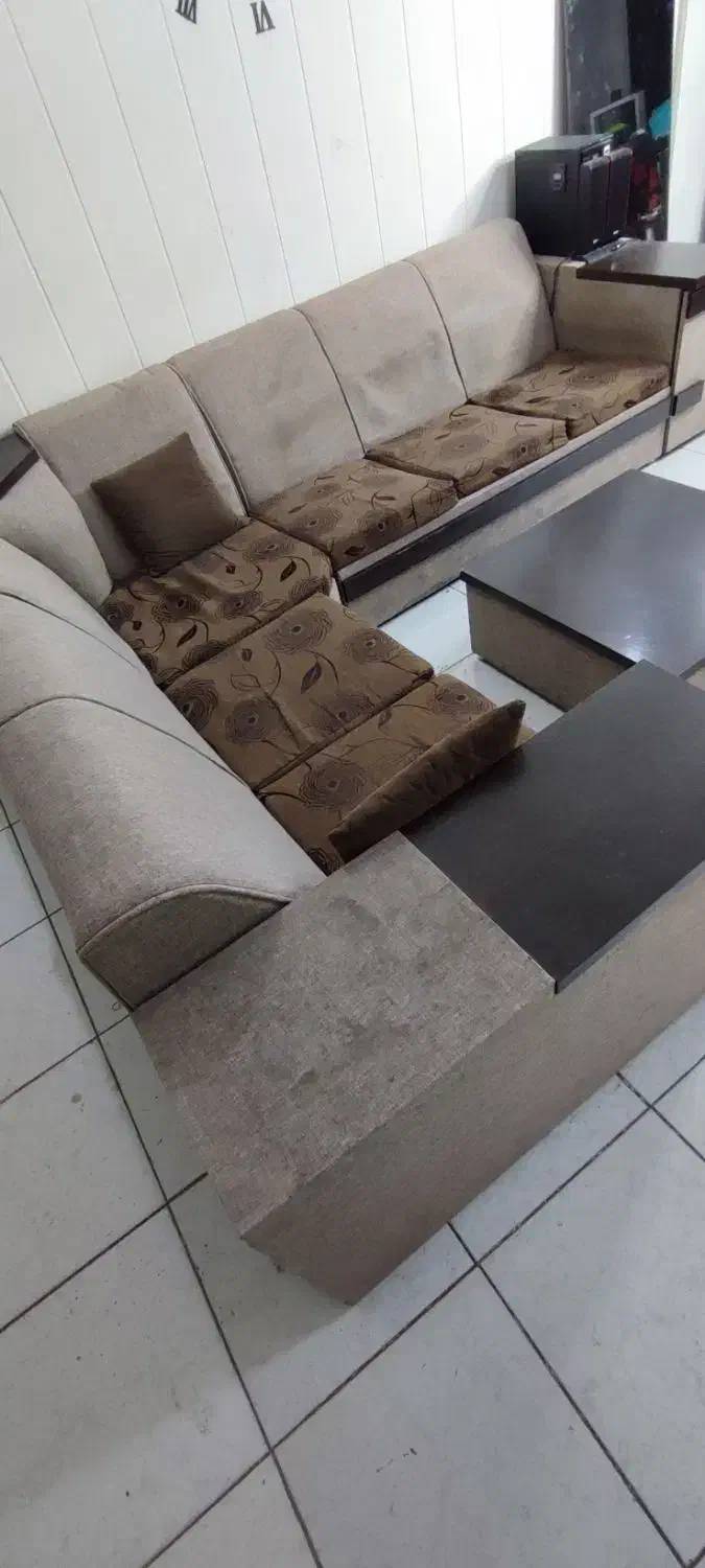 مبل هفت نفره  ال|مبلمان خانگی و میز عسلی|اردبیل, |دیوار