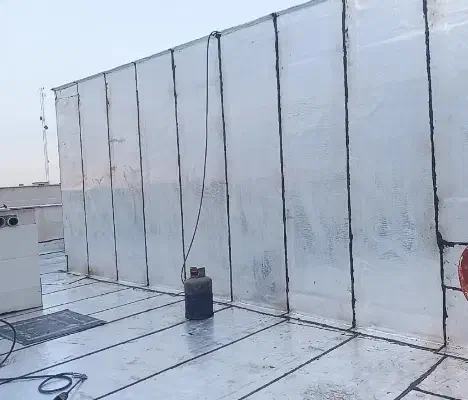 ایزوگام برداشت کاهگل قدیم .شیب بندی.سیمان کاری|مصالح و تجهیزات ساختمان|کرمان, |دیوار