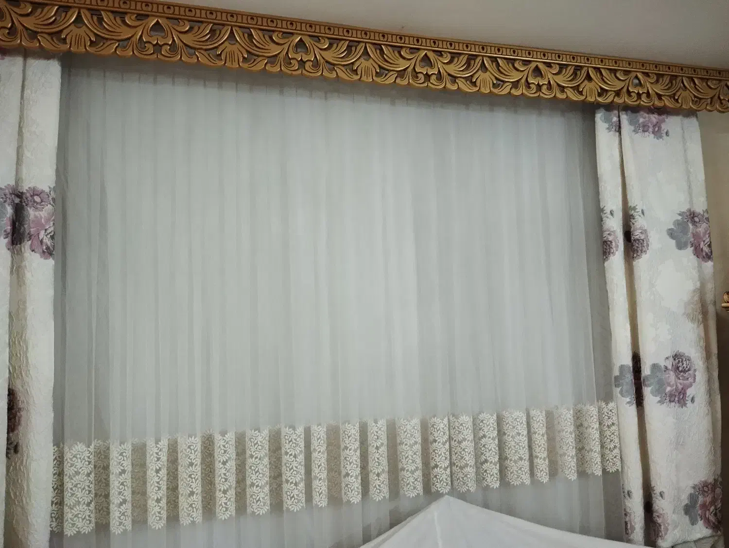 پرده پذیرایی|پرده، رانر، رومیزی|هشتگرد, فاز ۱ مهستان|دیوار