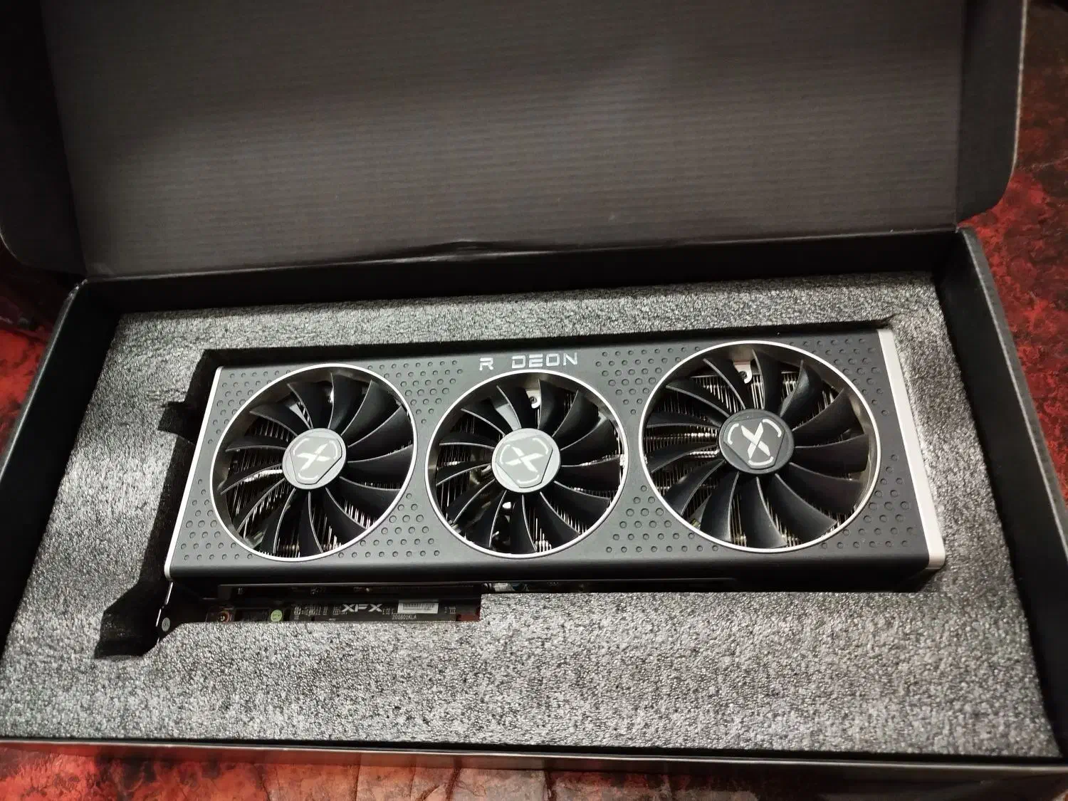 کارت گرافیک rx6800 نو  دما ۵۵ گیمینگ ۳فن|قطعات و لوازم جانبی رایانه|تبریز, |دیوار