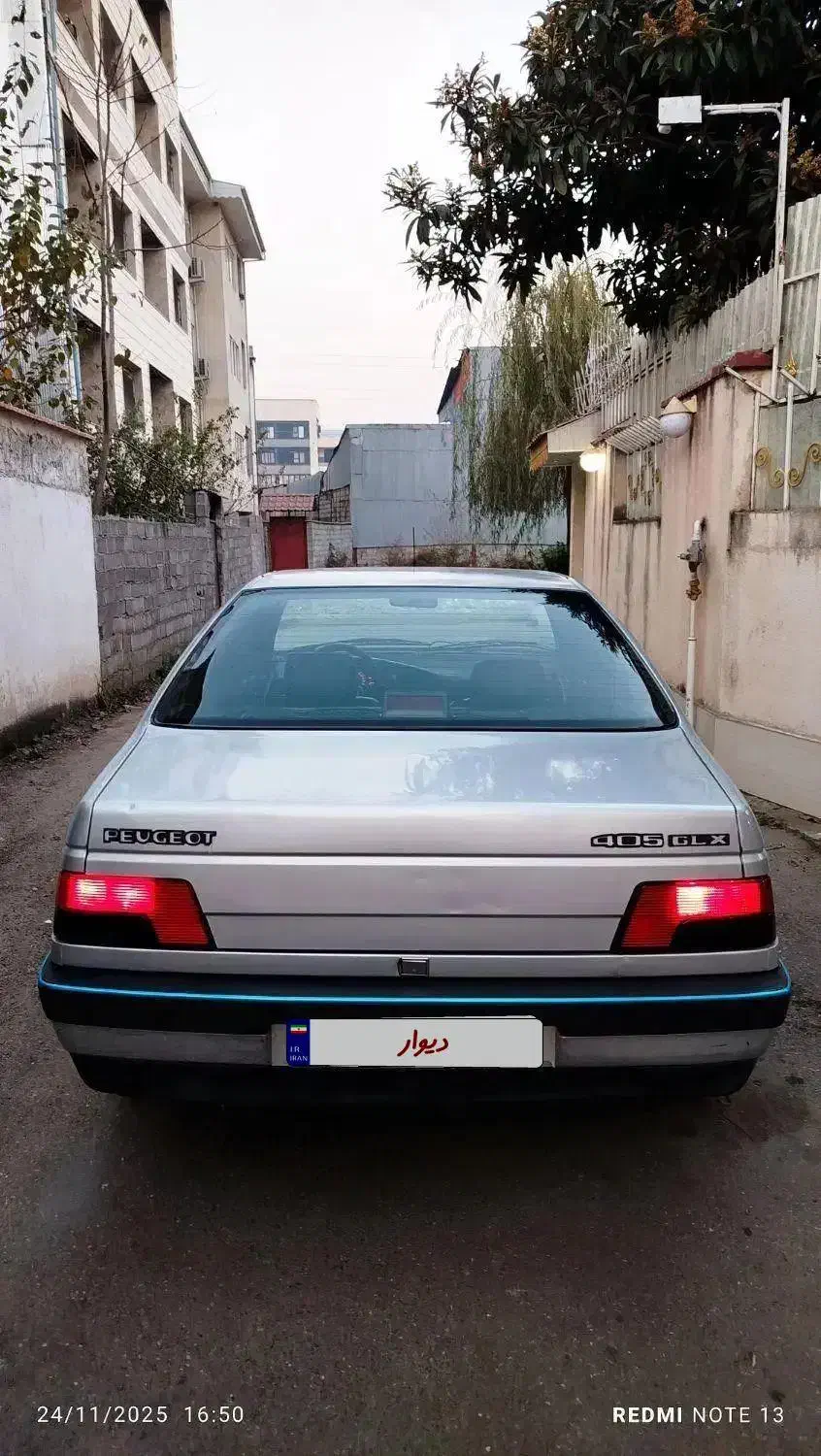 پژو405 بی‌رنگ دوگانه کارخانه توضیحات|خودرو سواری و وانت|لاهیجان, کاروانسرابر|دیوار