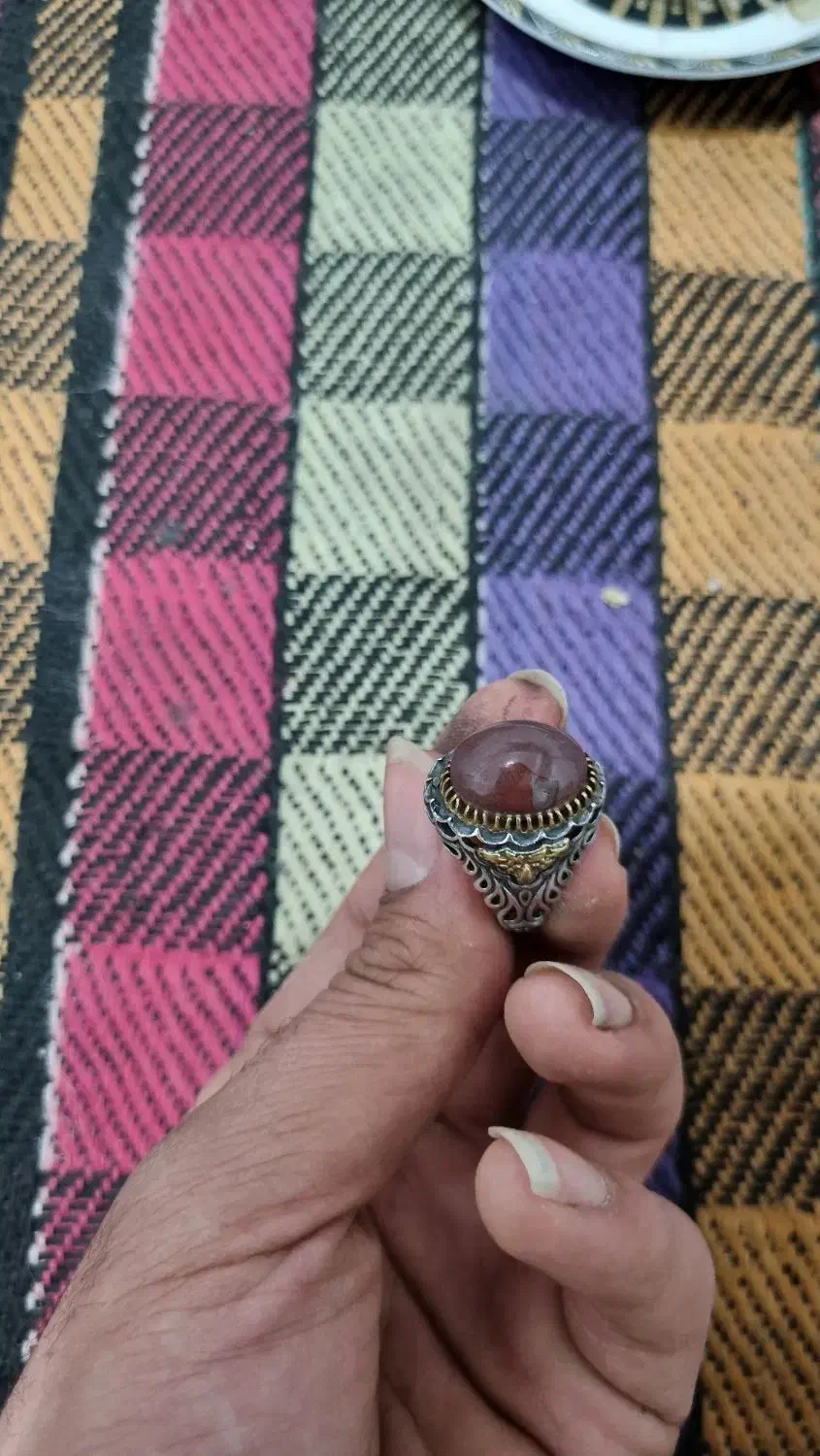 انگشتر با مهره خونین سلیمانی|جواهرات|شوش, |دیوار