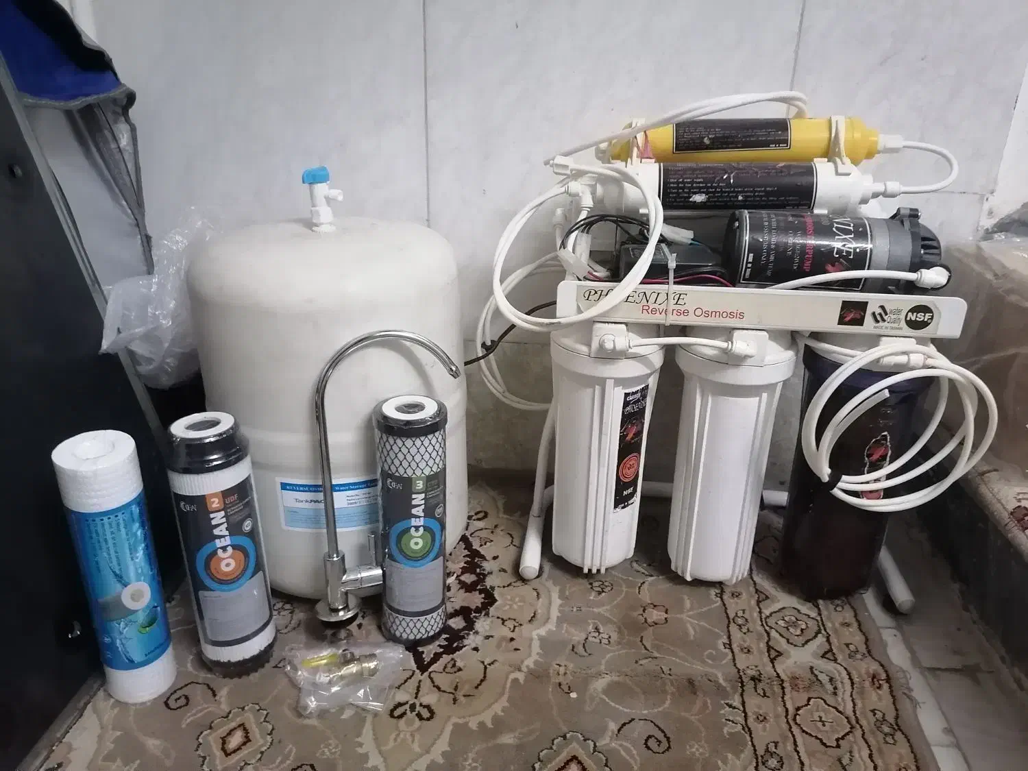 آب شیرین کن اصل تایوان|آبسردکن و تصفیه آب|قم, نیروگاه|دیوار