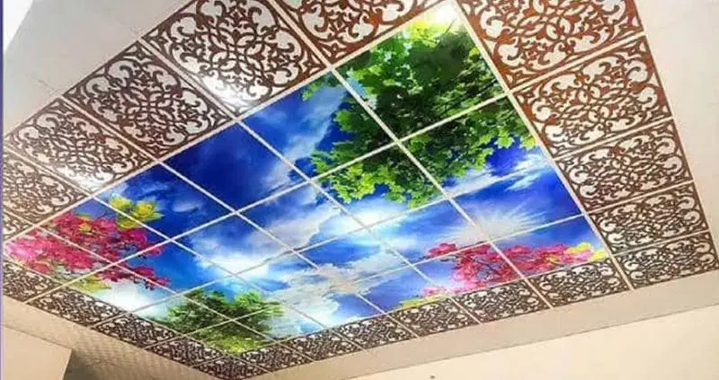 اجرای سنگ مصنوعی(ماربل شیت) قرنیز اذران کفپوش تایل|خدمات پیشه و مهارت|کرمان, |دیوار