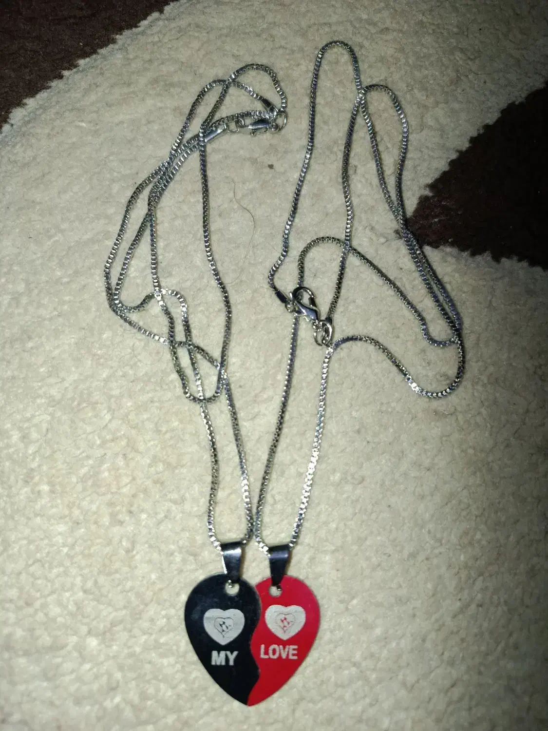 گردنبند ست قلب|بدلیجات|فاضل آباد, |دیوار