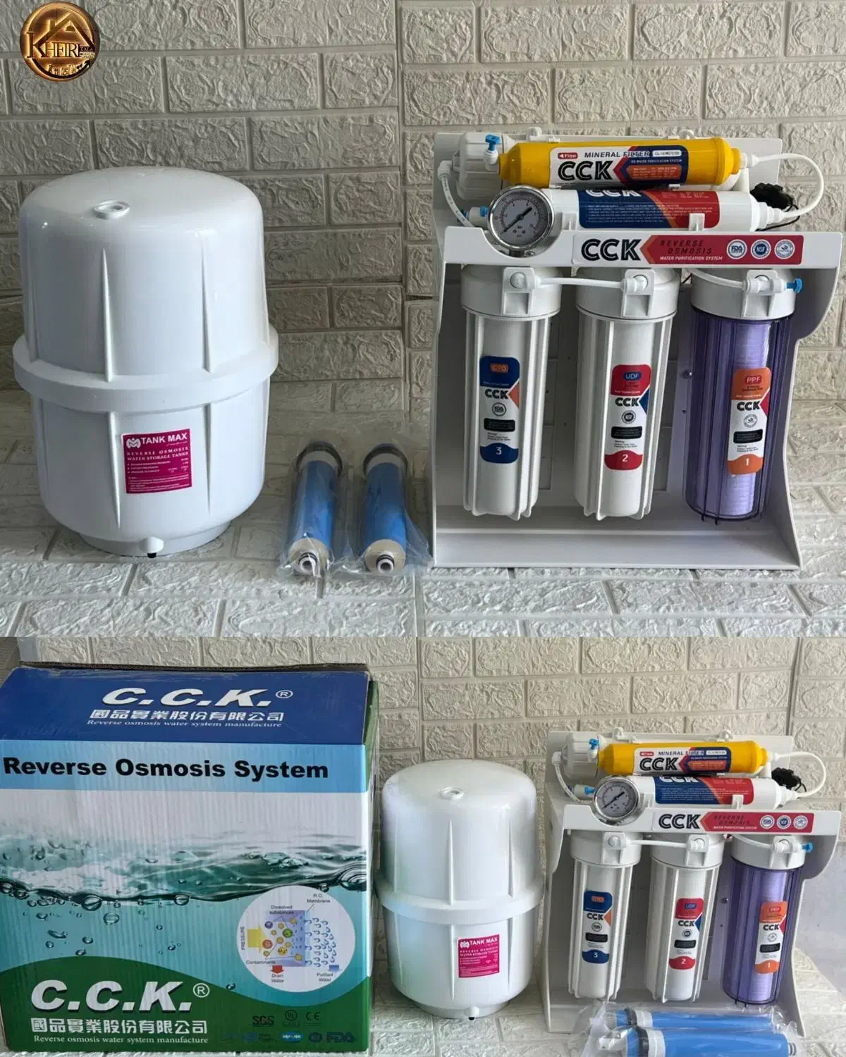 دستگاه تصفیه آب ۶ مرحله تایوانی|آب‌سردکن و تصفیه آب|بروجرد, |دیوار