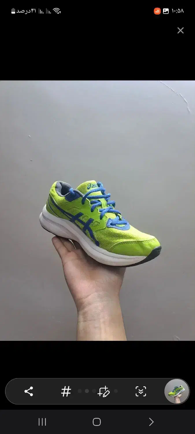 کتونی اسیکس اورجینال|کیف، کفش، کمربند|تهران, والفجر (افسریه)|دیوار