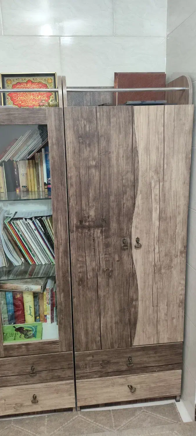 کمد دو تکه ام دی اف|جاکفشی، کمد، دراور|مبارکه, |دیوار