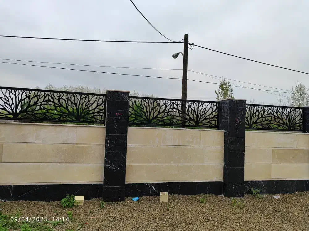 نرده سی ان سی.حفاظ.درب .تولیدی|خدمات پیشه و مهارت|رشت, جانبازان|دیوار