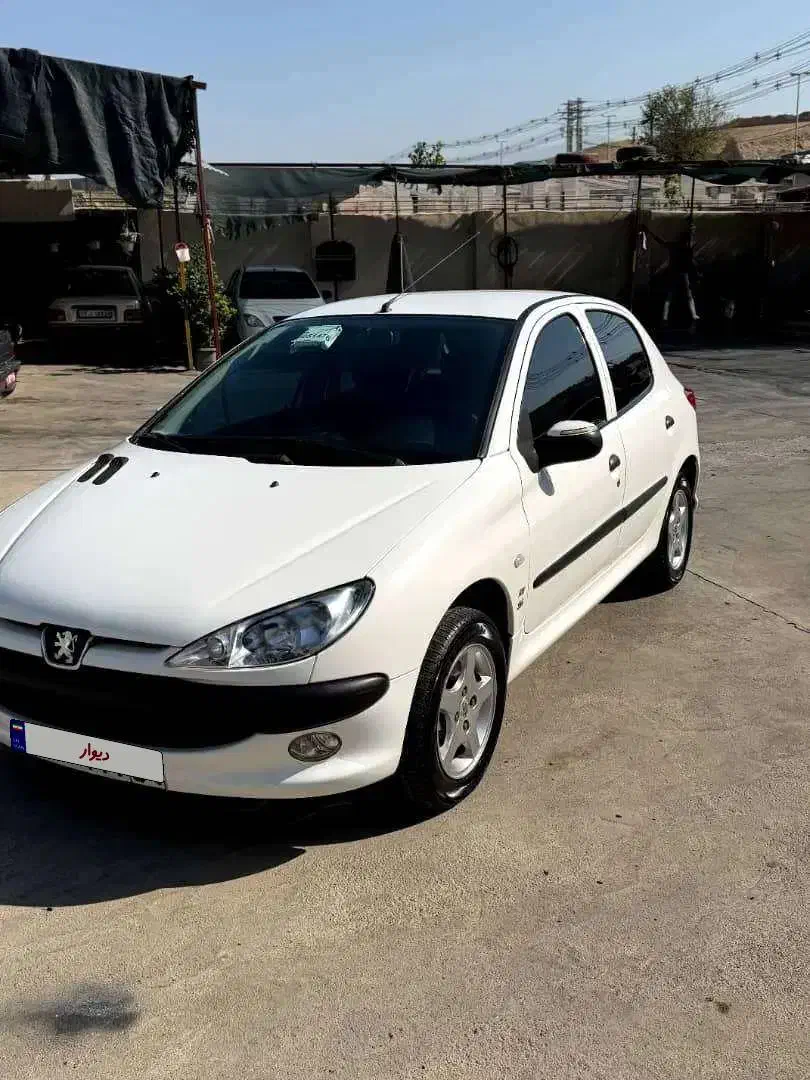 206 سفید تیپ 5 مدل 99|خودرو سواری و وانت|گرگان, |دیوار