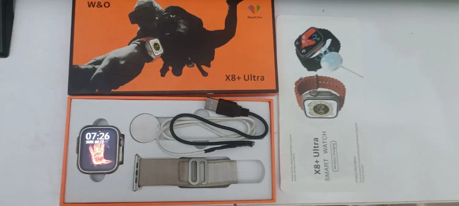 ساعت هوشمند X8+ Ultra|لوازم جانبی موبایل و تبلت|قزوین, |دیوار